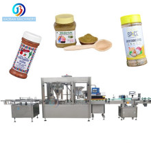 JB-FX1 Powder Filling Machine Production Line Spices Powder Packing Automatic Bottle Filling Capping Machine